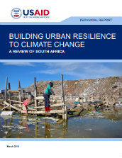 Building urban resilience to climate change: a review of South Africa